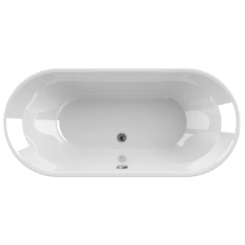 Allibert Bad Zora 176x80 Cm Vrijstaand Wit Glanzend 1 Allibert Bad Zora 176x80 Cm Vrijstaand Wit Glanzend