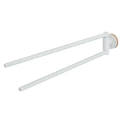 Tiger Handdoekhouder Urban 2-Armig Wit -InterieurKunst Verkoopwinkel 123 10307