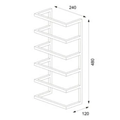 Sealskin Carré Handdoekrek Groot Wit -InterieurKunst Verkoopwinkel 123 10410
