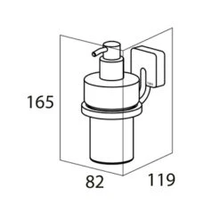 Tiger Zeepdispenser Impuls Hangend RVS -InterieurKunst Verkoopwinkel 123 10421