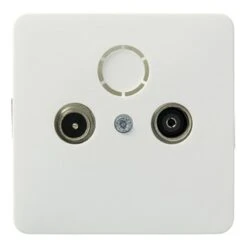 Peha Standard Contactdoos Coax Wit