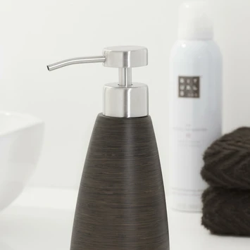 SEALSKIN Tiger Zeepdispenser Miyagi Hoog Wood 2 SEALSKIN Tiger Zeepdispenser Miyagi Hoog Wood - Afbeelding 2