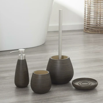 SEALSKIN Tiger Zeepdispenser Miyagi Hoog Wood 5 SEALSKIN Tiger Zeepdispenser Miyagi Hoog Wood - Afbeelding 5