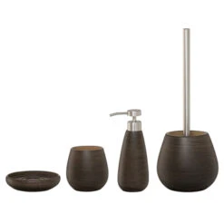 SEALSKIN Tiger Zeepdispenser Miyagi Hoog Wood 12 SEALSKIN Tiger Zeepdispenser Miyagi Hoog Wood -InterieurKunst Verkoopwinkel 123 10458