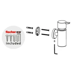 Marho Zeepdispenser Luxor Geborsteld Rvs -InterieurKunst Verkoopwinkel 123 10606