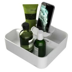 Tiger Douchemand Voor Douchewand 2-store Wit -InterieurKunst Verkoopwinkel 123 10673