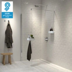 Tiger Douchemand Voor Douchewand 2-store Wit -InterieurKunst Verkoopwinkel 123 10677