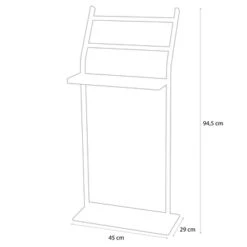 Sealskin Handdoekrek Modern Metaal Wit -InterieurKunst Verkoopwinkel 123 10707