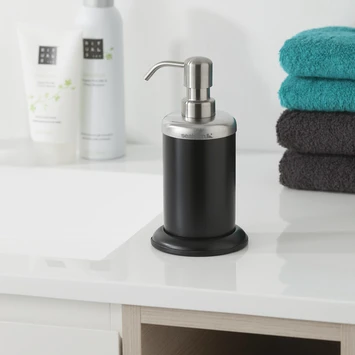 Sealskin Zeepdispenser Acero Zwart 2 Sealskin Zeepdispenser Acero Zwart - Afbeelding 2