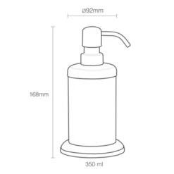 Sealskin Zeepdispenser Acero Zwart 19 Sealskin Zeepdispenser Acero Zwart -InterieurKunst Verkoopwinkel 123 10733