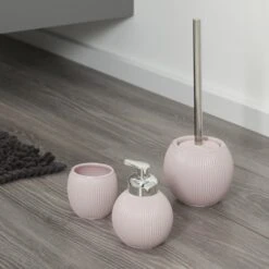 Sealskin Zeepdispenser Convex Lichtroze -InterieurKunst Verkoopwinkel 123 10759