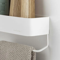 Sealskin Brix Wandrek Met Handdoekrek 35 Cm Wit -InterieurKunst Verkoopwinkel 123 10834