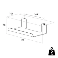 Tiger Planchet Colar Chroom 18 Cm -InterieurKunst Verkoopwinkel 123 10879