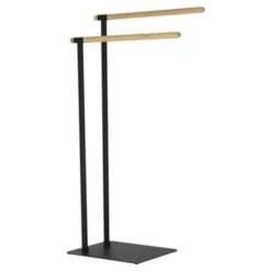 Sealskin Handdoekrek Brix Metaal Zwart -InterieurKunst Verkoopwinkel 123 10920