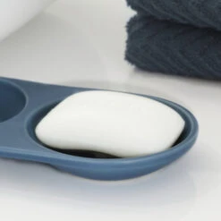 Sealskin Zeepbakje Conical Porselein Blauw -InterieurKunst Verkoopwinkel 123 10974