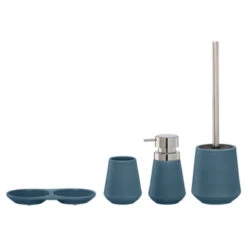 Sealskin Zeepbakje Conical Porselein Blauw -InterieurKunst Verkoopwinkel 123 10975