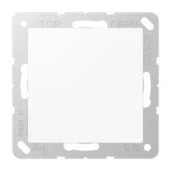 Jung AS500 Blindplaat Wit