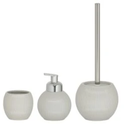 Sealskin Zeepdispenser Convex Lichtgrijs -InterieurKunst Verkoopwinkel 123 11087