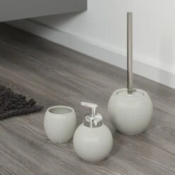 Sealskin Zeepdispenser Convex Lichtgrijs -InterieurKunst Verkoopwinkel 123 11089