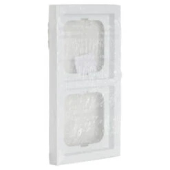 Busch-Jaeger Future Linear Afdekraam 2-voudig Mat Wit -InterieurKunst Verkoopwinkel 123 1123