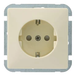 GAMMA Everest Enkel Stopcontact Crème 6 Stuks