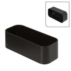 Tiger Wandrek/douchemand 2-store 25cm Zwart -InterieurKunst Verkoopwinkel 123 11280