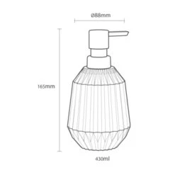Sealskin Zeepdispenser Arte Grijs -InterieurKunst Verkoopwinkel 123 11299