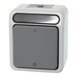 Schneider Electric Merten Aquastar Spatwaterdicht Schakelaar 2-polig