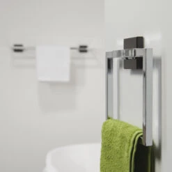 Tiger Zenna Handdoekring Chroom/wenge -InterieurKunst Verkoopwinkel 123 11327