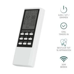 KlikAanKlikUit Afstandsbediening ATMT-502 Met Timerfunctie -InterieurKunst Verkoopwinkel 123 1134