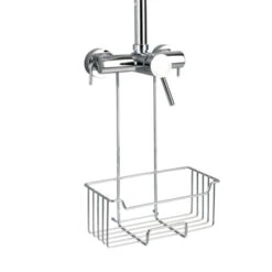 Wenko Douchecaddy Milo Om Aan Kraan Te Hangen Glanzend RVS -InterieurKunst Verkoopwinkel 123 11439