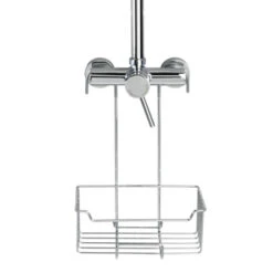 Wenko Douchecaddy Milo Om Aan Kraan Te Hangen Glanzend RVS -InterieurKunst Verkoopwinkel 123 11440