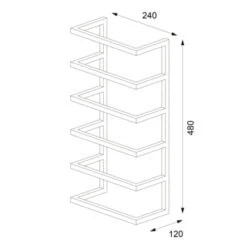Sealskin Carré Handdoekrek Groot Zwart -InterieurKunst Verkoopwinkel 123 11485