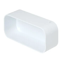 Tiger Wandrek/douchemand 2-store 25cm Wit -InterieurKunst Verkoopwinkel 123 11490