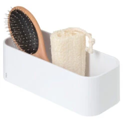 Tiger Wandrek/douchemand 2-store 25cm Wit -InterieurKunst Verkoopwinkel 123 11497