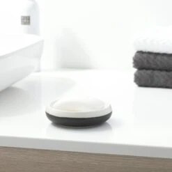 Sealskin Zeepbakje Sphere Zwart -InterieurKunst Verkoopwinkel 123 11512