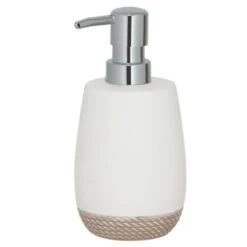 Sealskin Zeepdispenser Braid Wit -InterieurKunst Verkoopwinkel 123 11528