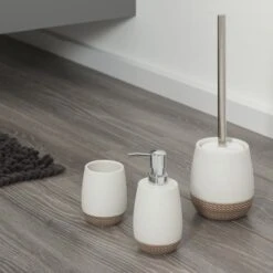 Sealskin Zeepdispenser Braid Wit -InterieurKunst Verkoopwinkel 123 11530