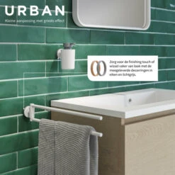 Tiger Zeepdispenser Urban Hangend Wit -InterieurKunst Verkoopwinkel 123 11556