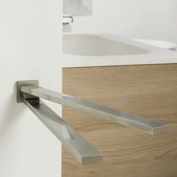 Tiger Handdoekrek Items Met Draaibare Armen RVS 2 Tiger Handdoekrek Items Met Draaibare Armen RVS - Afbeelding 2