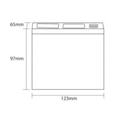 Sealskin Tandenborstelhouder Grace Wit -InterieurKunst Verkoopwinkel 123 11606