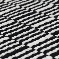 SEALSKIN Badmat Bandra Zwart 60x90cm -InterieurKunst Verkoopwinkel 123 11705