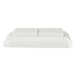 KlikAanKlikUit Wandschakelaar Dubbel AWST-8802 -InterieurKunst Verkoopwinkel 123 1174