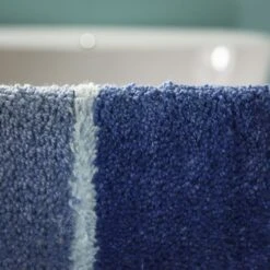 Sealskin WC Mat Roma Blauw 55x45 Cm 7 Sealskin WC Mat Roma Blauw 55x45 Cm -InterieurKunst Verkoopwinkel 123 11818