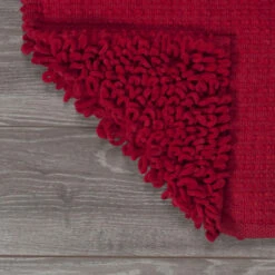 Sealskin Badmat Twist 60x120 Cm Rood -InterieurKunst Verkoopwinkel 123 11871