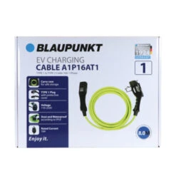 Blaupunkt Electric Verhicle 1 Fase Laadkabel Type 1 16Ah Capaciteit -InterieurKunst Verkoopwinkel 123 1193