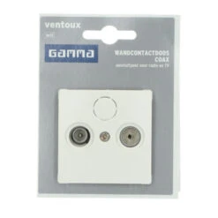 GAMMA Ventoux Stopcontact Coax Wit -InterieurKunst Verkoopwinkel 123 1201