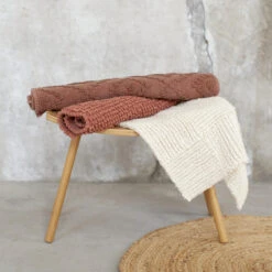 Sealskin Badmat Delhi 60x60cm Donkerroze -InterieurKunst Verkoopwinkel 123 12070