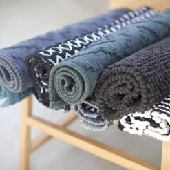 Sealskin Badmat Boho 60x90cm Zwart -InterieurKunst Verkoopwinkel 123 12078