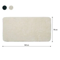 Sealskin Badmat Angora 70x140cm Off-white 10 Sealskin Badmat Angora 70x140cm Off-white -InterieurKunst Verkoopwinkel 123 12141